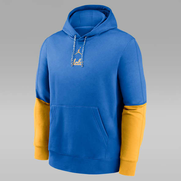 Blue and yellow jordan outfit shop